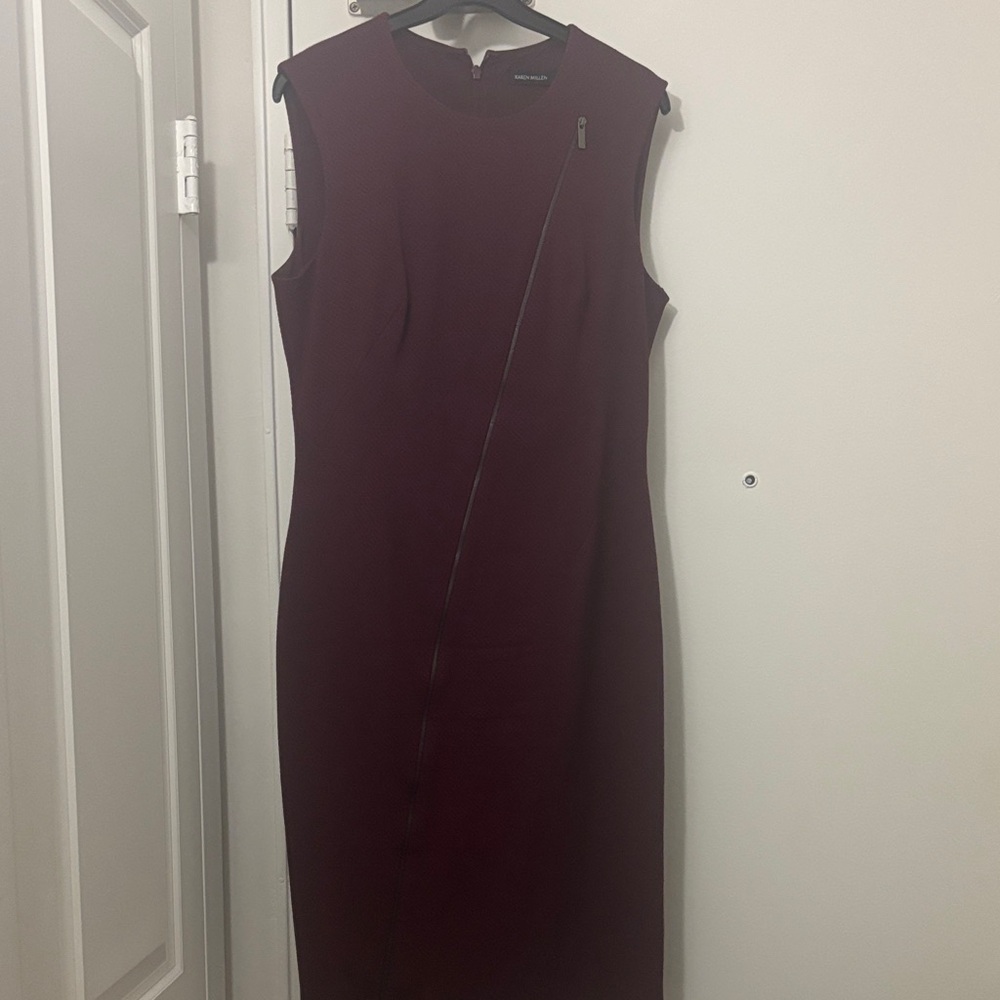 Karen Millen Plum Midi Dress
